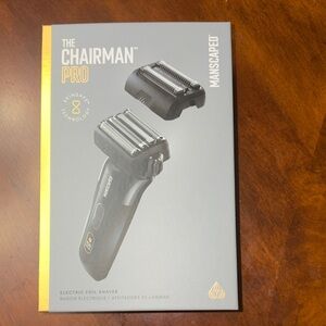 Manscaped The Chairman Pro Electric Foil Shaver - Black